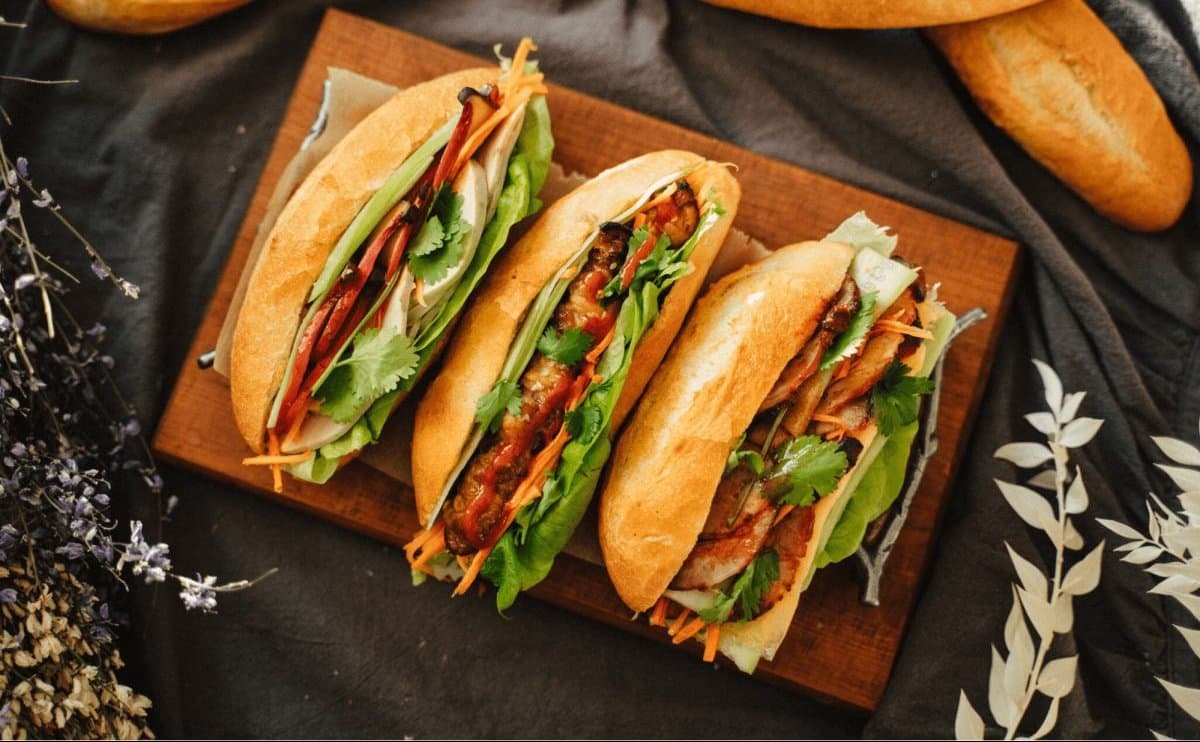 Best Street Food Hanoi: Banh Mi - Stuffed Baguette