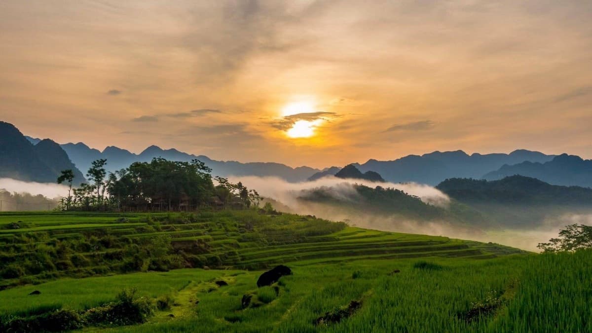 Stunning views in Pu Luong