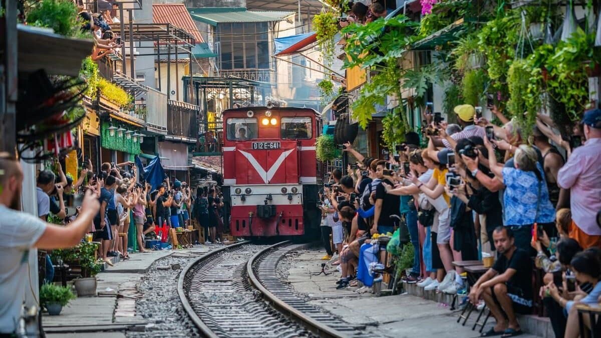 The ancient beauty of the Hanoi Train Street