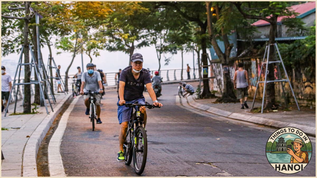 Things to Do in Hanoi - Bike around West Lake