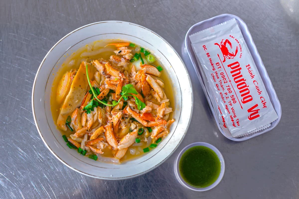 Vung Tau Travel Guide: Must-Try Local Food - Banh canh ghe