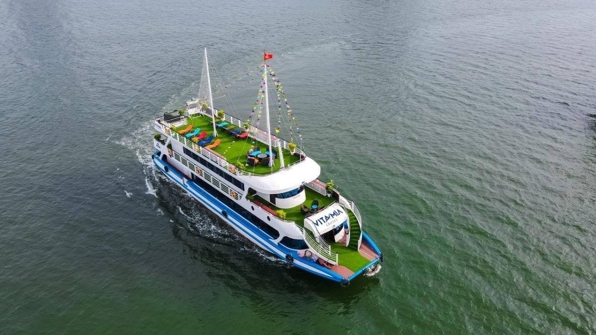 Ha Long Bay Cruise Vita Mia Luxury Cruise for a Day Trip