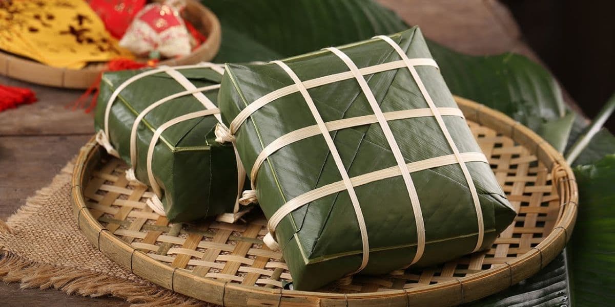 Traditional Vietnamese Food Chung Cake