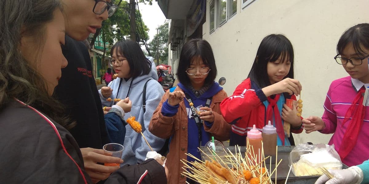 Traditional Vietnamese Food Fish Balls