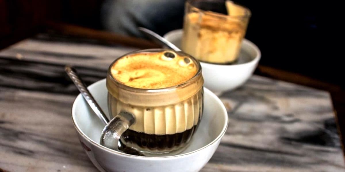 Vietnamese Drinks Egg Coffee