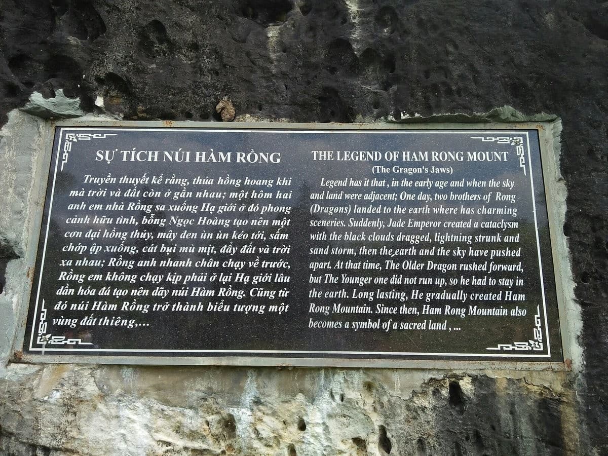 Ham Rong Mountain The legend of Ham Rong Mount