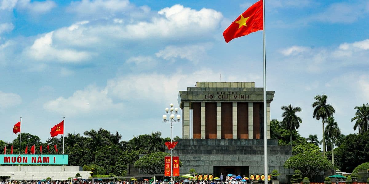 Ho Chi Minh Mausoleum The Embalmed Body of Ho Chi Minh