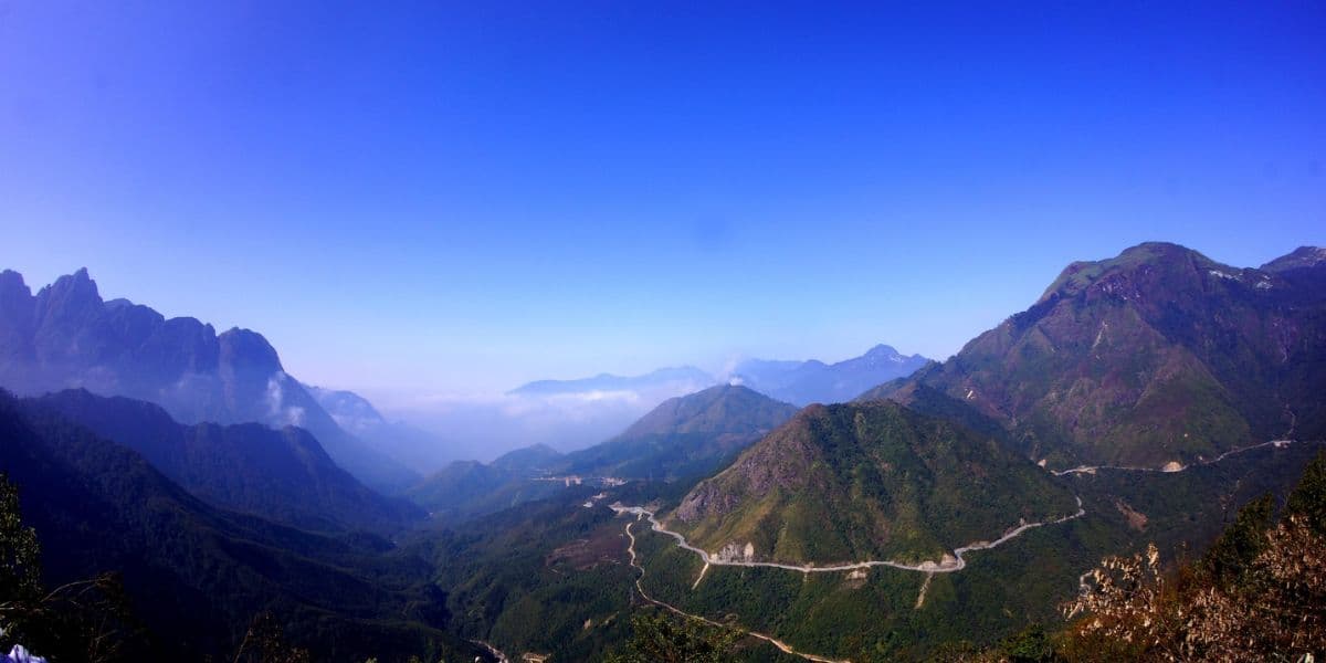 Overview of O Quy Ho Pass