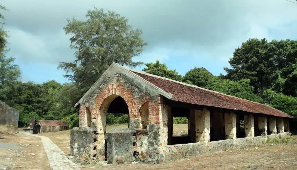 Con Dao Prison Cowshed - Manure pit