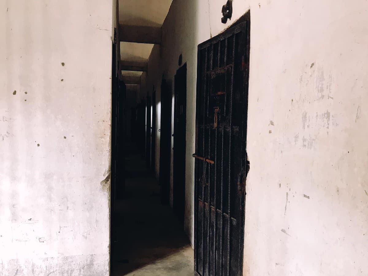 Con Dao Prison The prisoners were kept in tiny cells