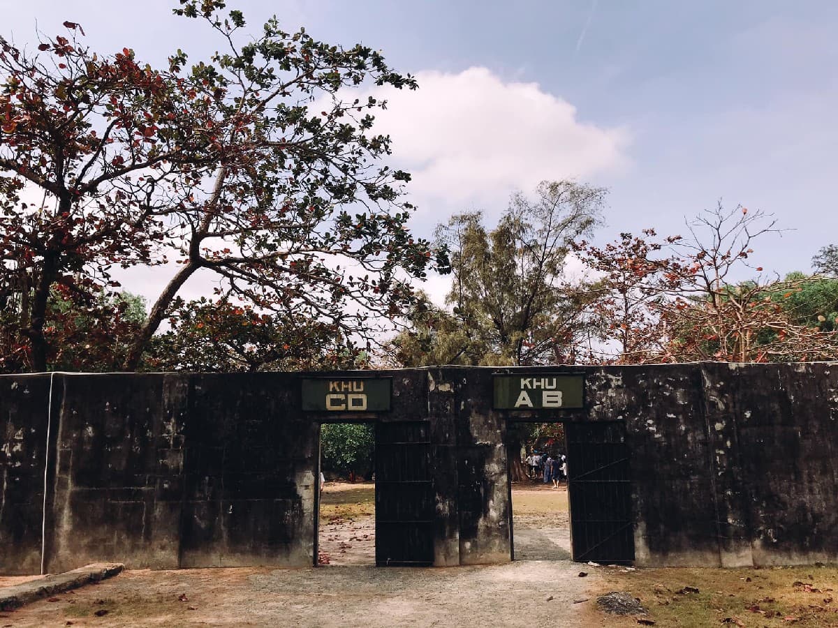 Con Dao Prison US Tiger Cage - Phu Binh Camp with large open spaces