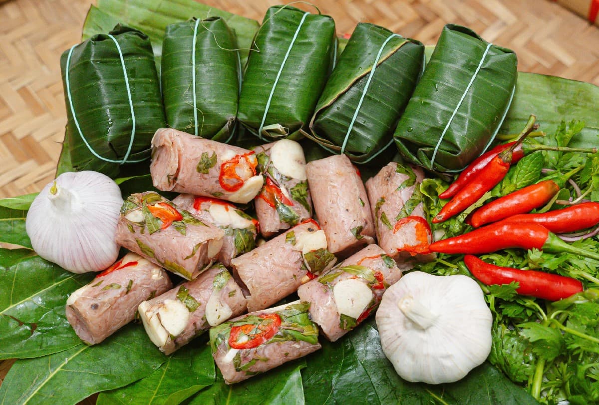 Nem Chua, a must-try at Sam Son Beach Vietnam