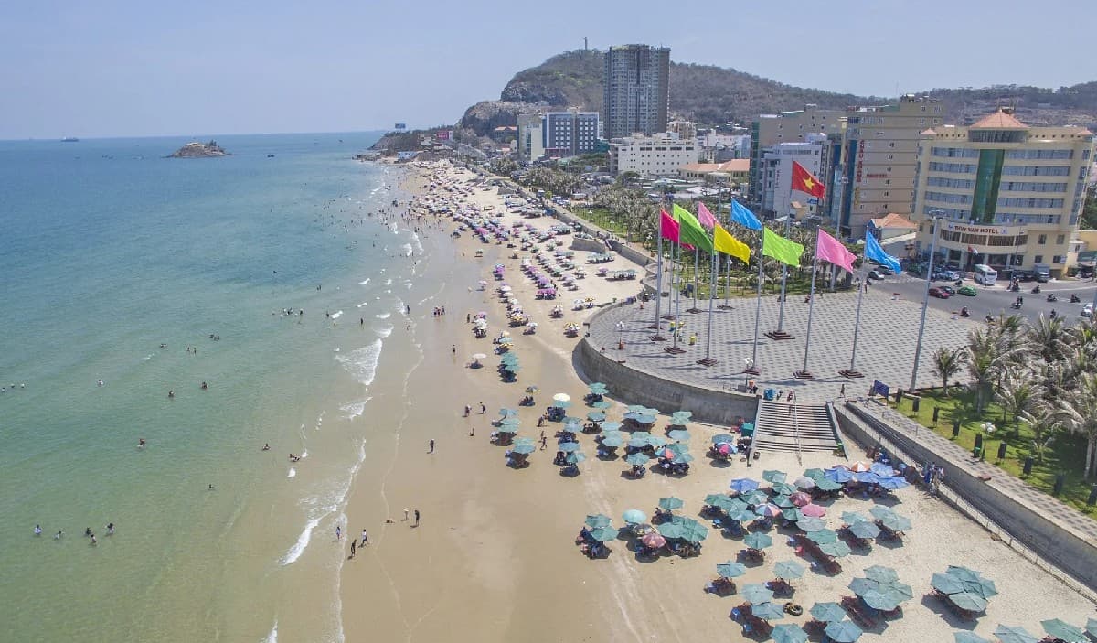 Vung Tau Beach Back Beach