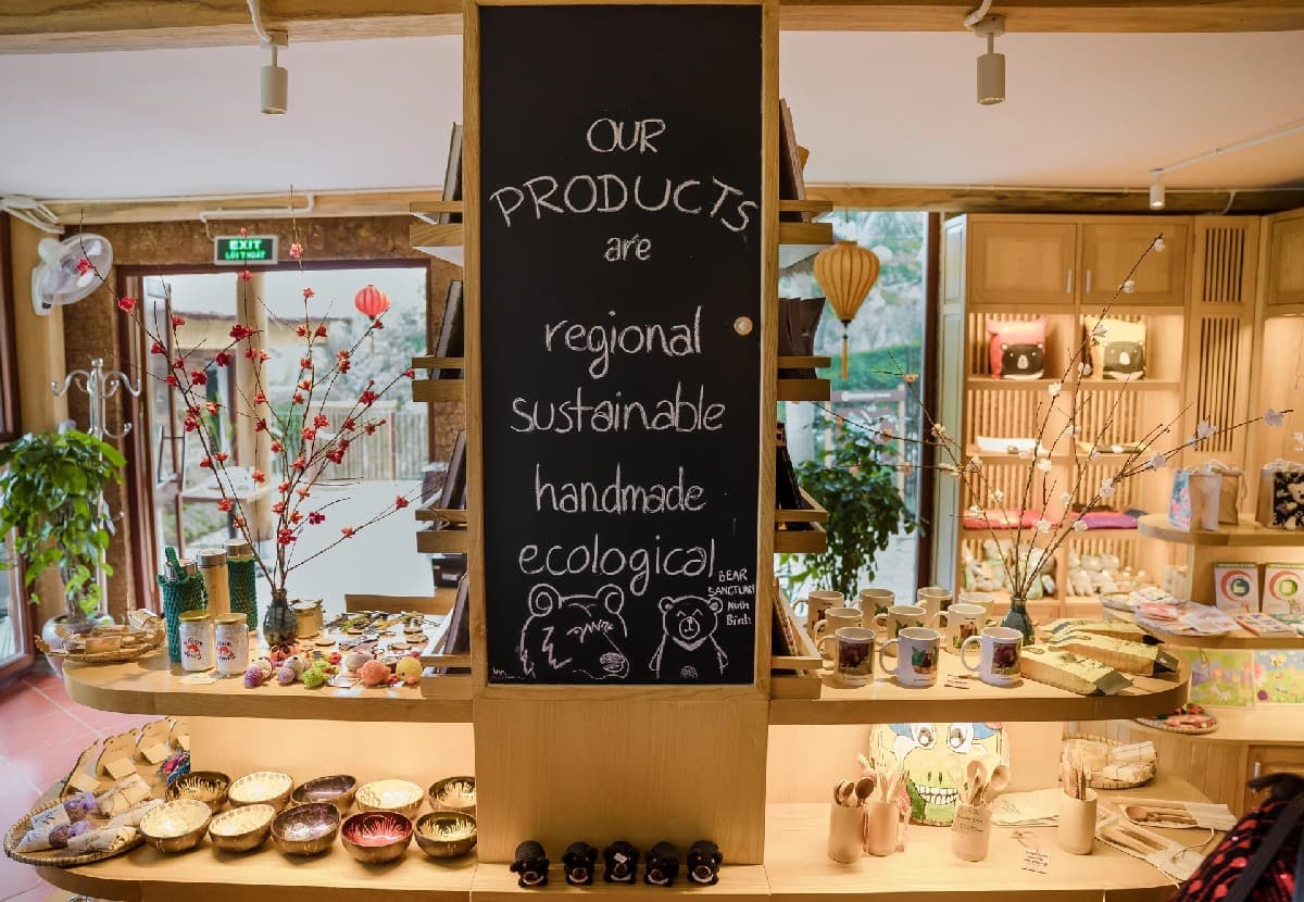 Ninh Binh Bear Sanctuary Souvenir Shop