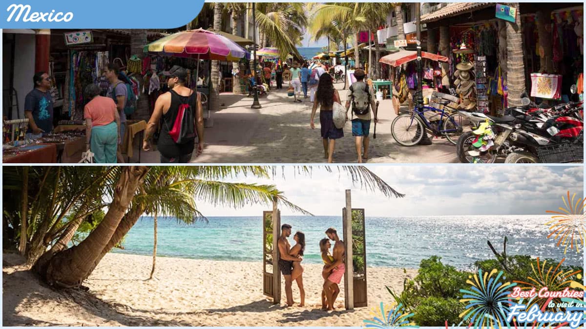 Best Countries to Visit in February - Mexico