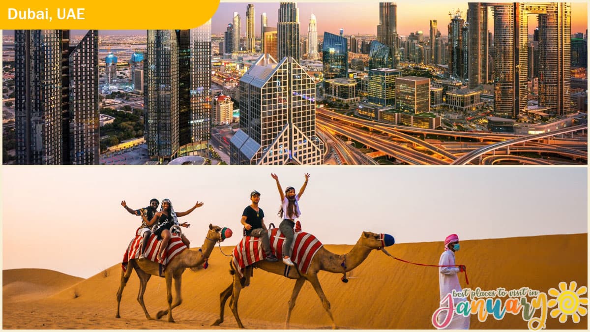 Best Places to Visit in January - Dubai