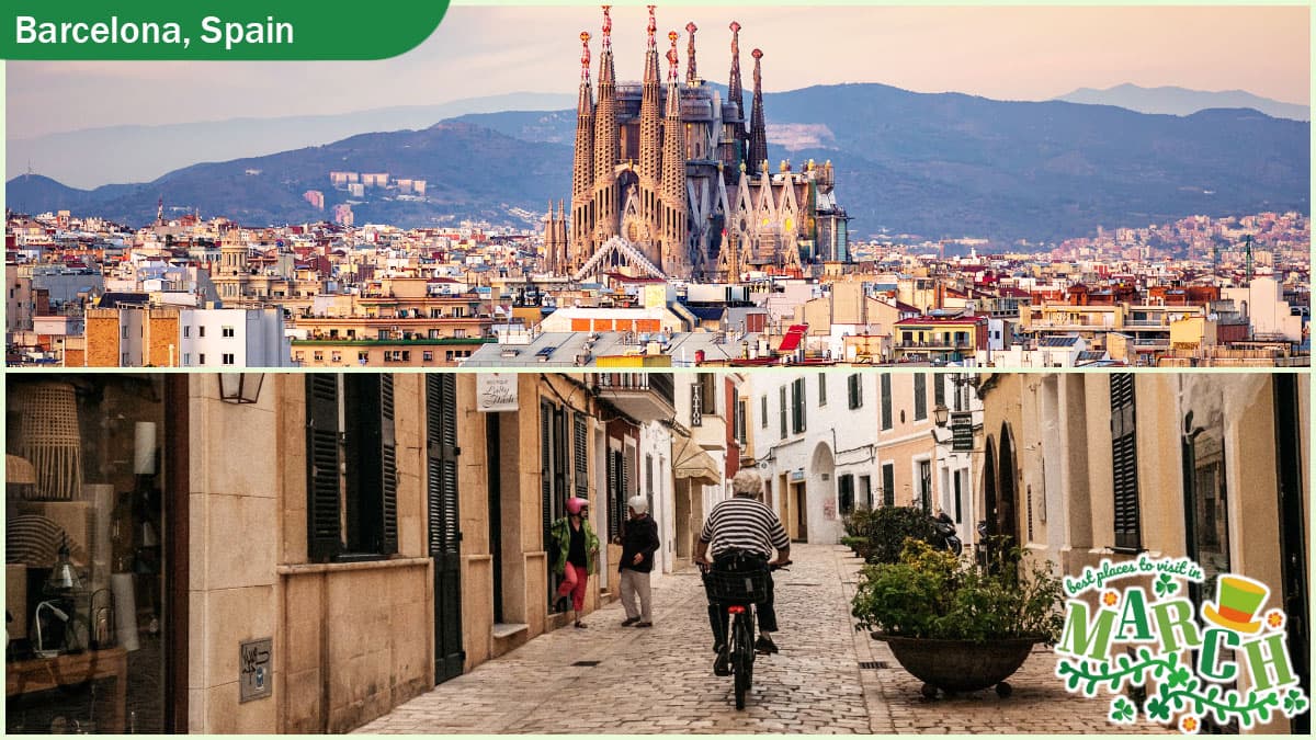 Best Places to Visit in March - Barcelona, Spain