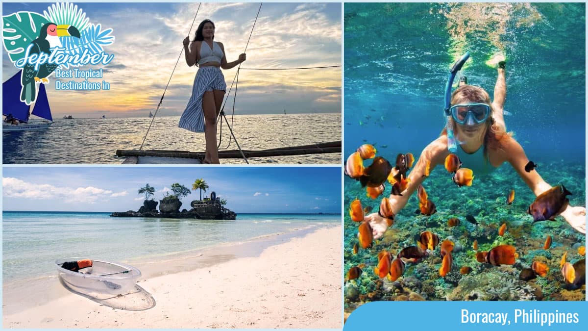 Best Tropical Destinations in September - Boracay, Philippines
