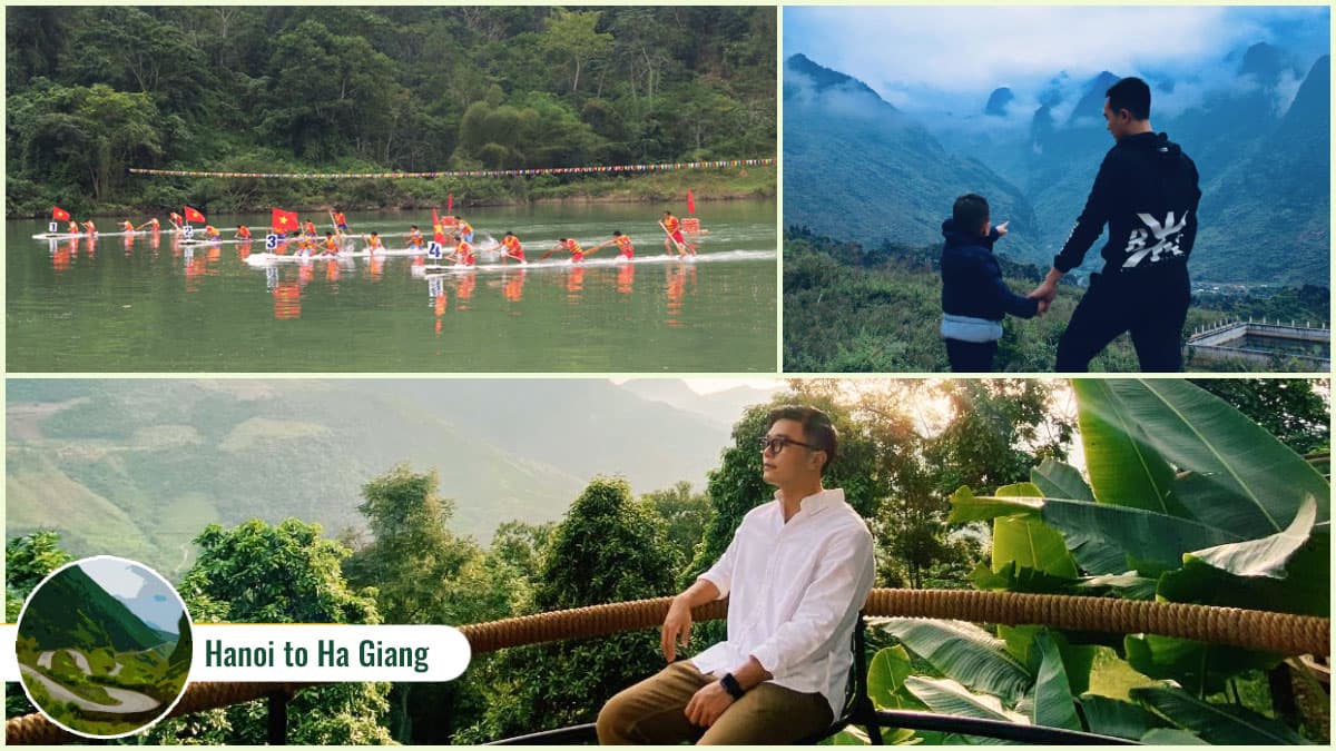 Places on a Hanoi to Ha Giang journey - Bac Me District