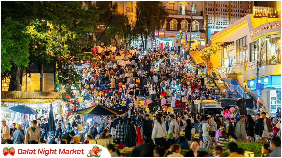 There are many things to experience in Dalat Night Market