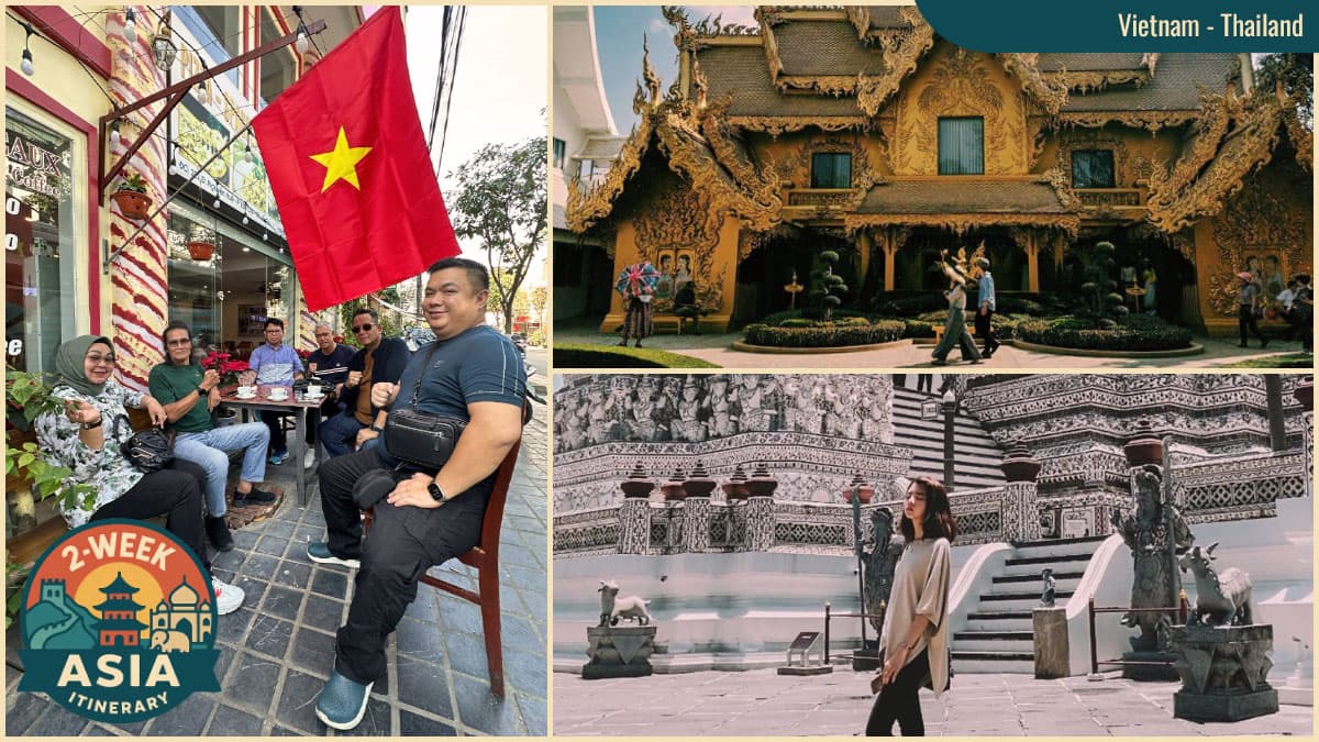 2-Week Asia Itinerary - Vietnam, Thailand