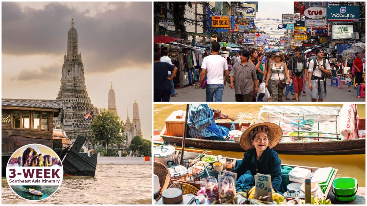 Destinations for 3-Week Southeast Asia Itinerary - Bangkok