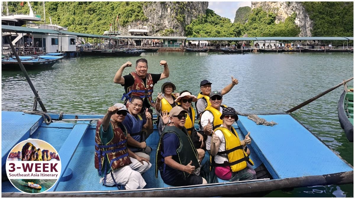 Destinations for 3-Week Southeast Asia Itinerary - Halong Bay