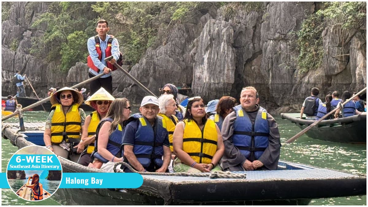 Destinations for 6-Week Southeast Asia Itinerary - Halong Bay