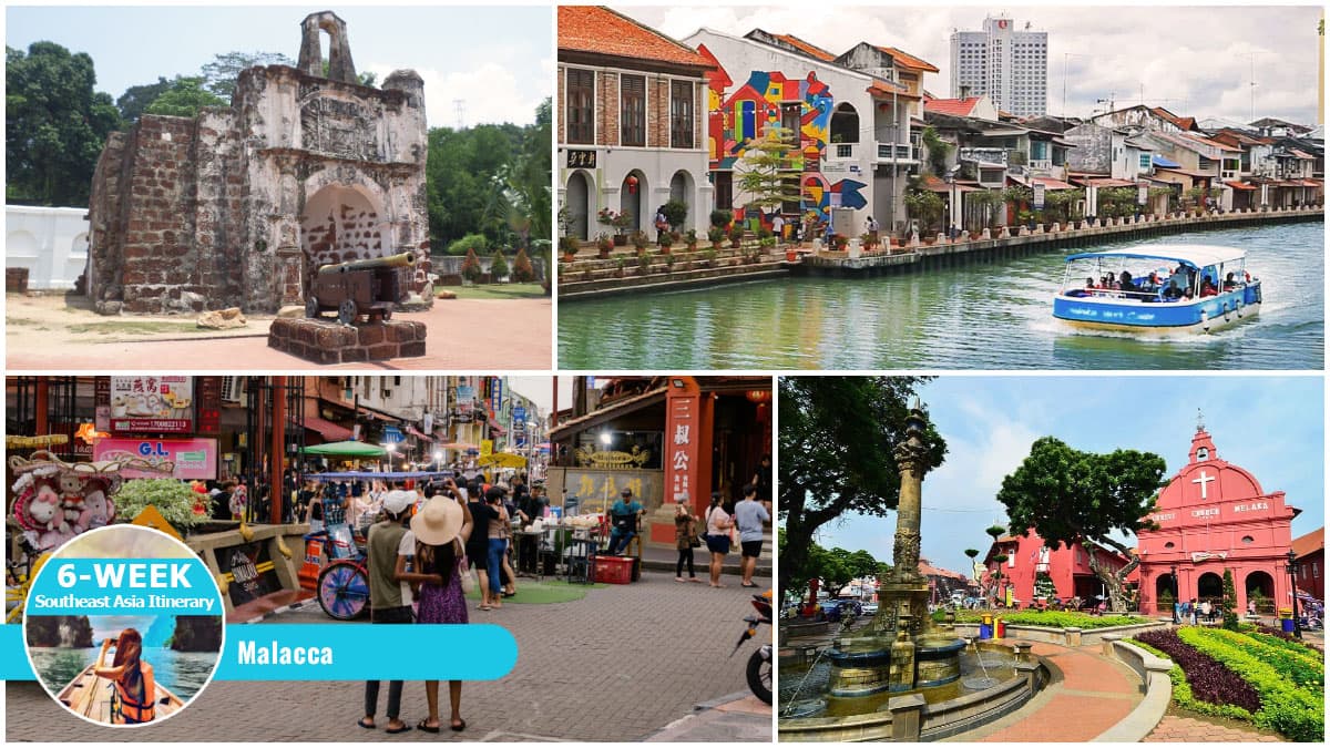 Destinations for 6-Week Southeast Asia Itinerary - Malacca