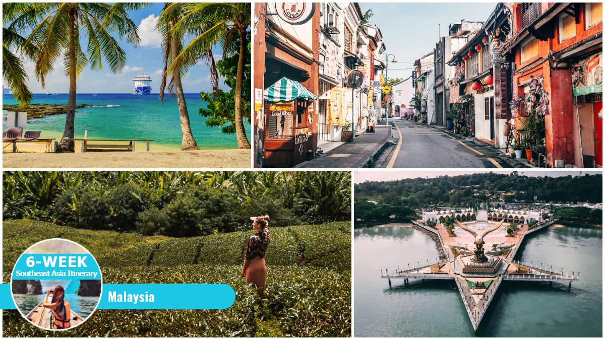 Destinations for 6-Week Southeast Asia Itinerary - Malaysia