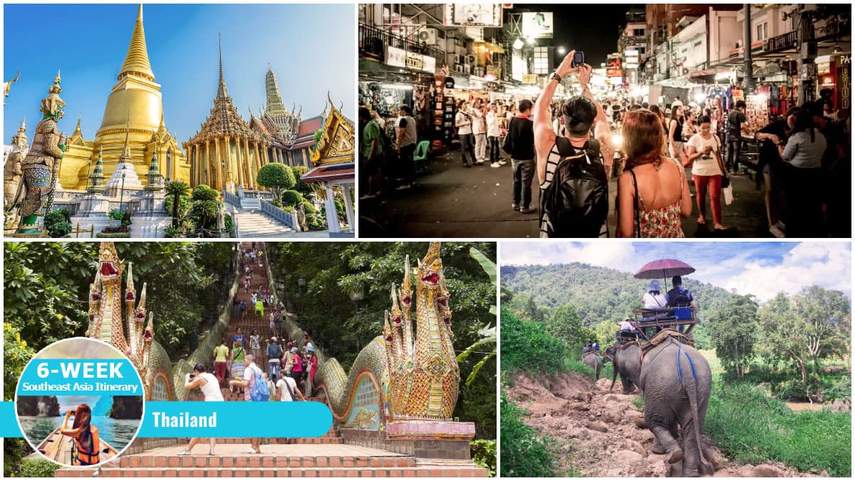 Destinations for 6-Week Southeast Asia Itinerary - Thailand