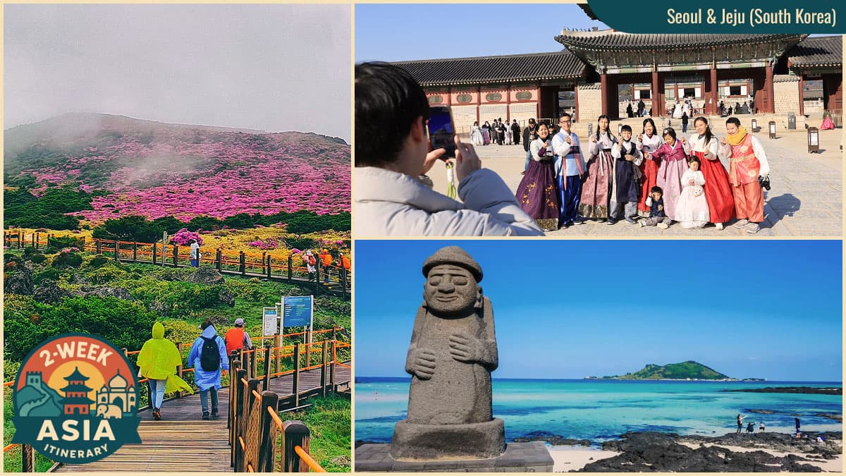 Destinations in Your 2-Week Asia Itinerary - Seoul, Jeju (South Korea)