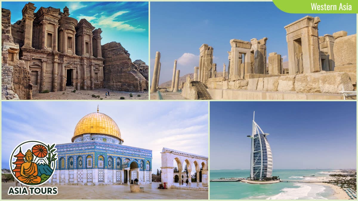 Asia Tours through Western Asia