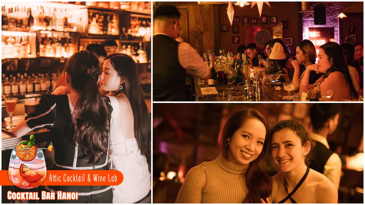 Cocktail Bar Hanoi - Attic Cocktail & Wine Lab