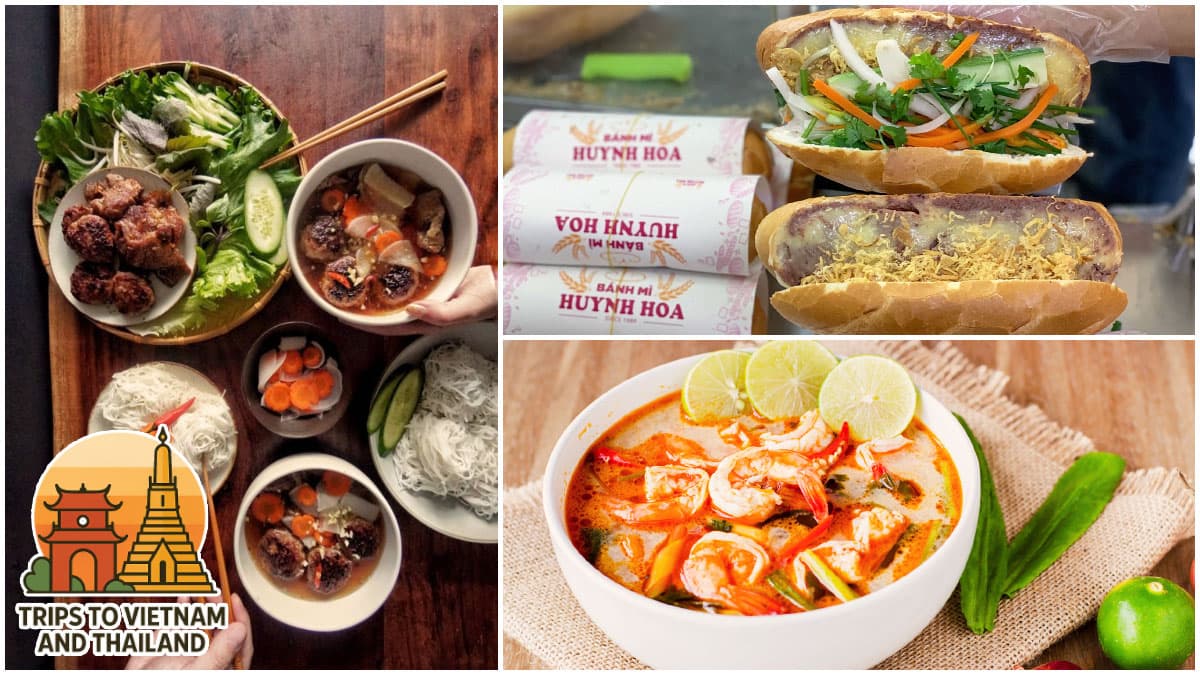 Culinary Experiences on Trips to Vietnam and Thailand