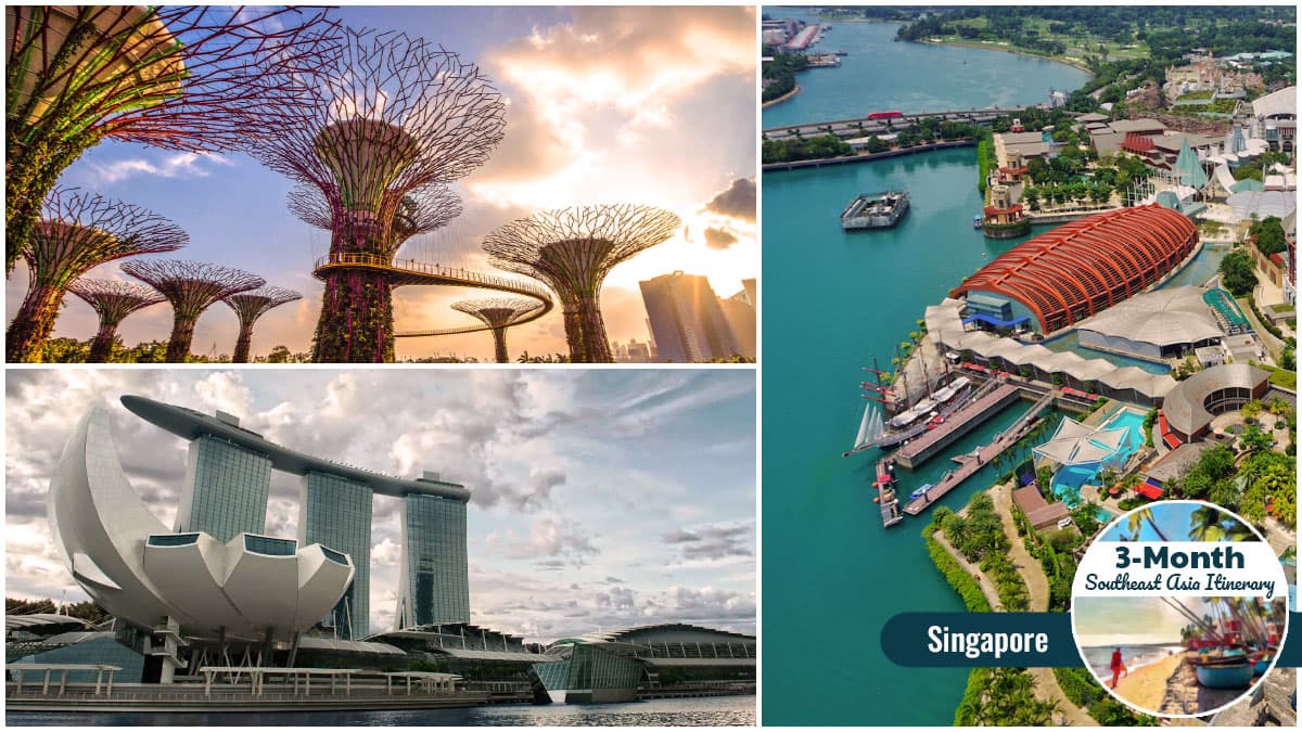 Destinations for 3-Month Southeast Asia Itinerary - Singapore