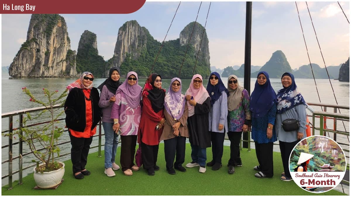 Destinations for Your 6-month Southeast Asia Itinerary - Halong Bay
