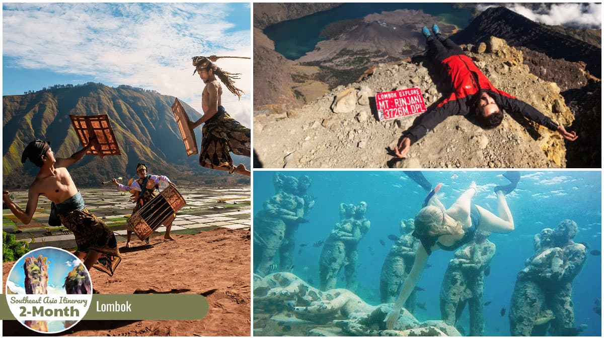 Destinations for a 2-Month Southeast Asia Itinerary - Lombok