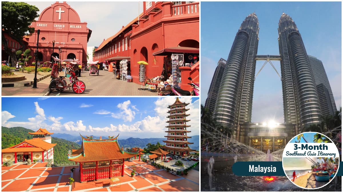 Destinations for a 3-Month Southeast Asia Itinerary - Malaysia