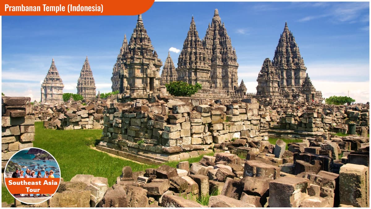 Destinations for a Enjoyable Southeast Asia Tour - Prambanan Temple