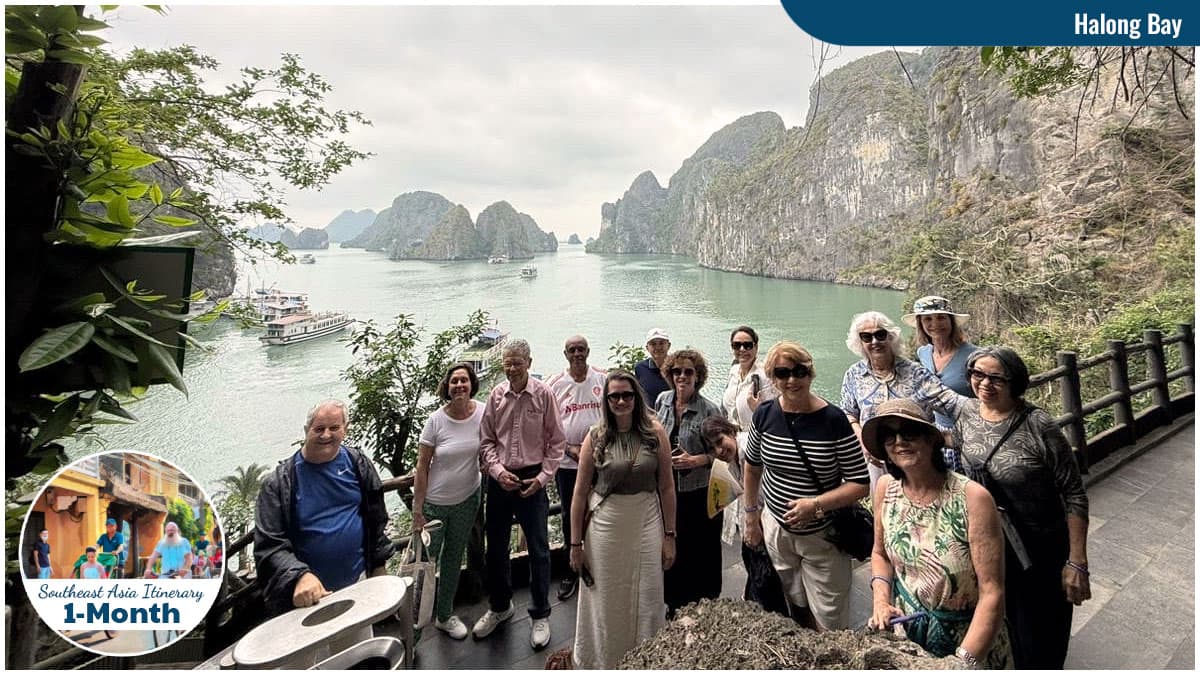 Destinations on 1-Month Southeast Asia Itinerary - Halong Bay
