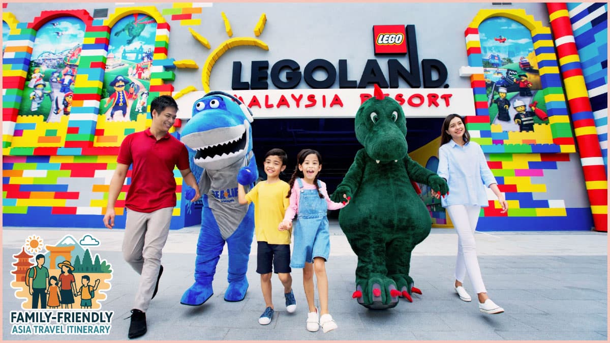 Family-Friendly Asia Travel Itinerary 1 Month