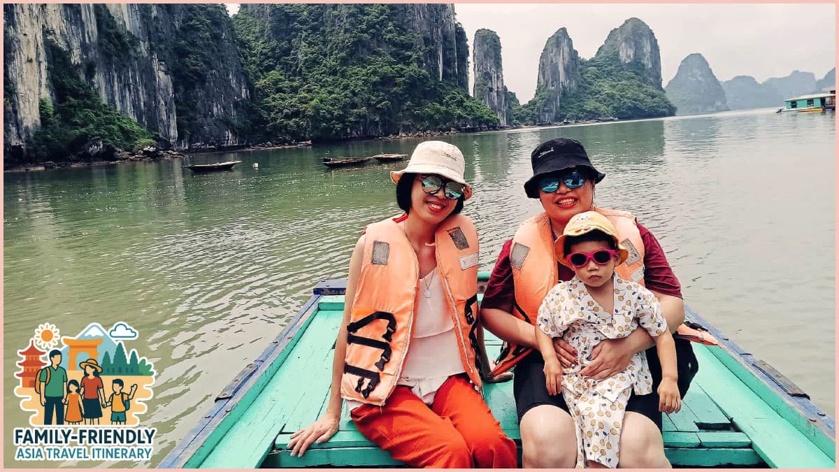 Family-Friendly Asia Travel Itinerary 2-3 Weeks