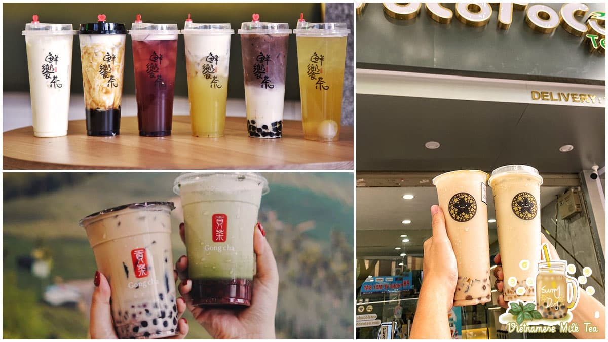 Popular Vietnamese Milk Tea Brands