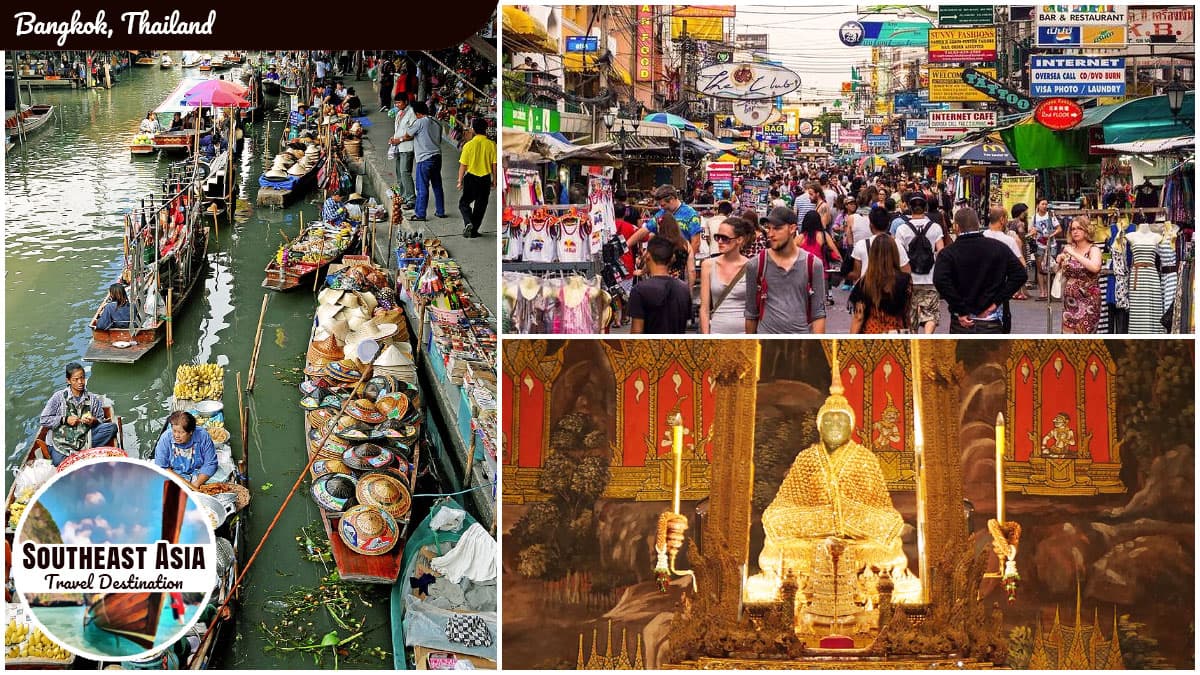 Southeast Asia Travel Destination - Bangkok, Thailand