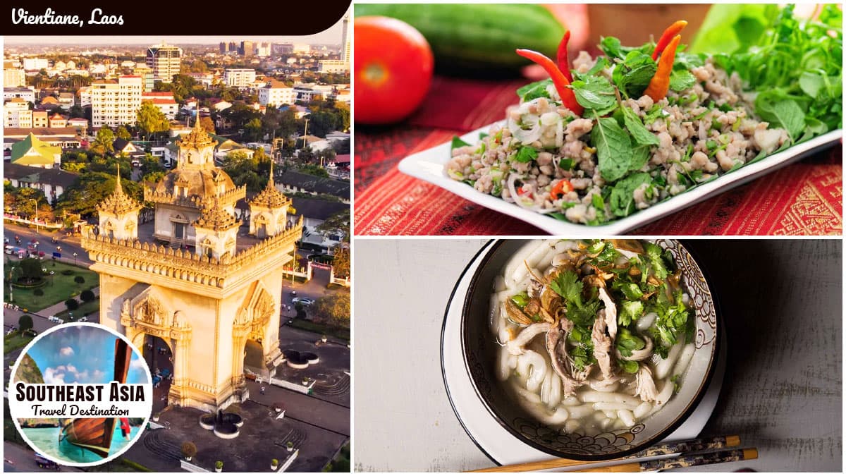 Southeast Asia Travel Destination - Vientiane, Laos