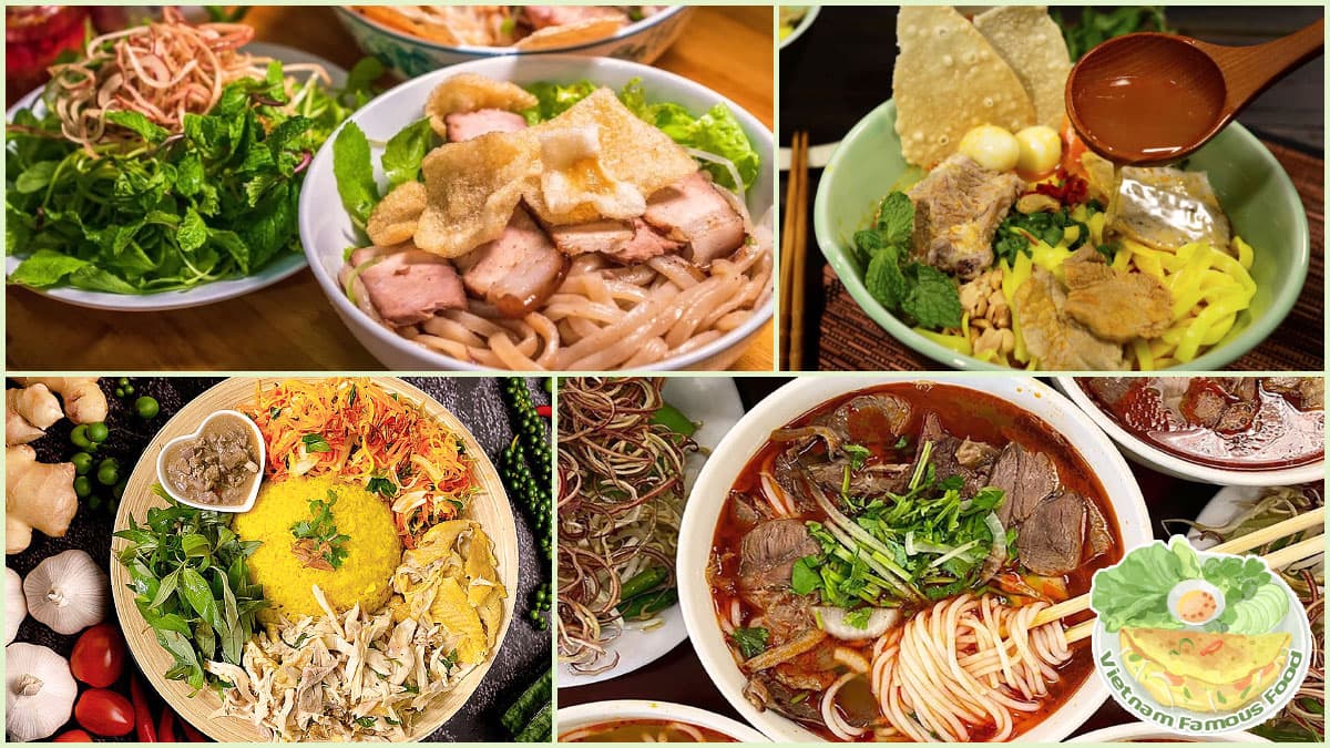 Vietnam Famous Food in Central Area