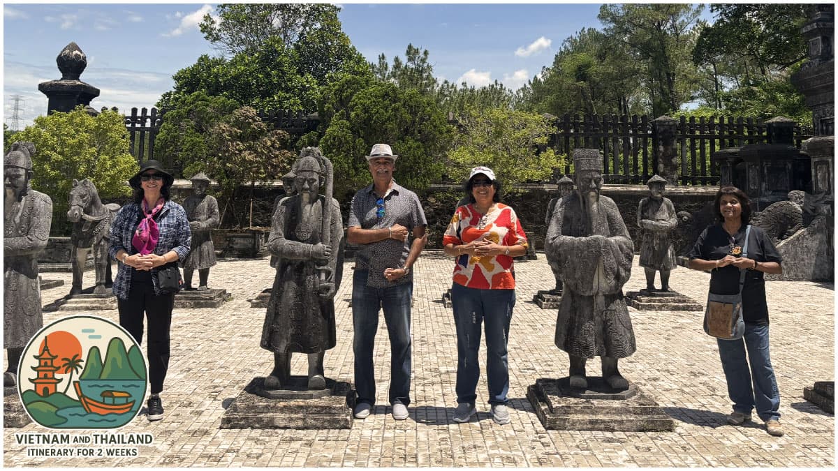 Vietnam and Thailand Itinerary for 2 Weeks - Khai Dinh Tomb (Hue)