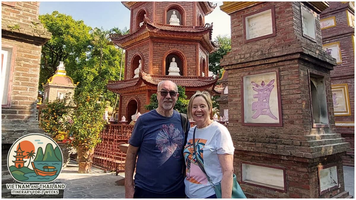 Vietnam and Thailand Itinerary for 2 Weeks - Tran Quoc Pagoda (Hanoi)