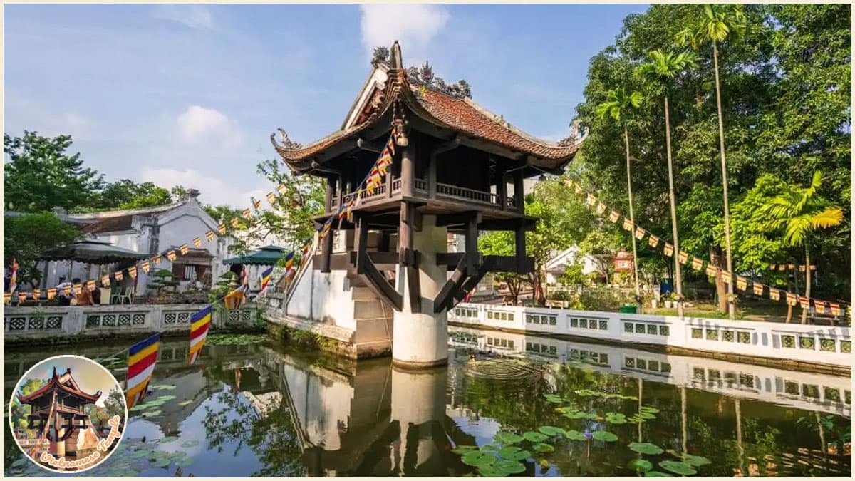 Vietnamese Temple - One Pillar Pagoda
